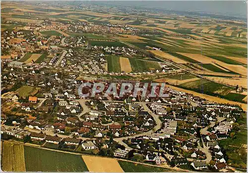 Moderne Karte Vue aerienne de Dingsheim et Griesheim