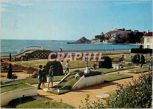 Cartes postales le Val Andre (C du N) le Golf Miniature