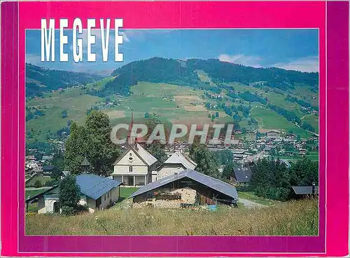 Ansichtskarte AK Megeve Haute Savoie France Station Ete Hiver