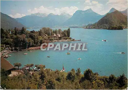 Cartes postales Talloires (Haute Savoie) et le Lac d'Annecy