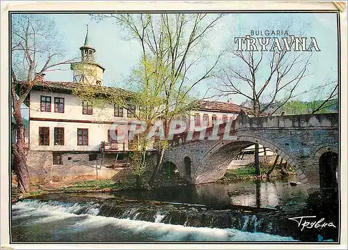 Moderne Karte Bulgaria Tryavna Trevnenska River