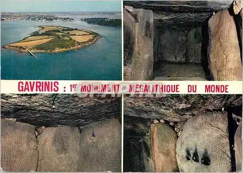 Cartes postales moderne Gavrinis 1er Monument Megalitique du Monde