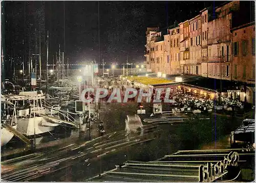 Cartes postales moderne Saint Tropez La Nuit