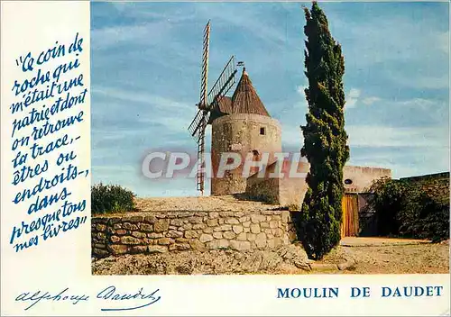 Moderne Karte La Provence Fontvieille (Bouches du Rhone) Le Moulin de Daudet