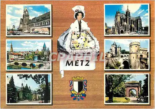Cartes postales moderne Au Pays Lorrain Metz (Moselle)