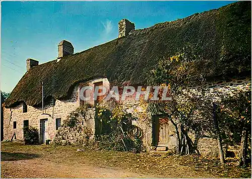 Cartes postales moderne Chaumieres de Bretagne