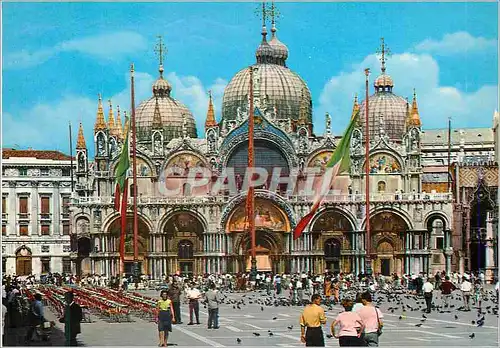 Cartes postales moderne Venezia Basilique de St Marc