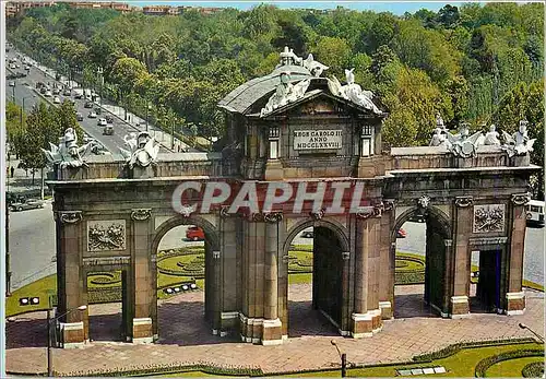 Cartes postales moderne Madrid Porte d'Alcala