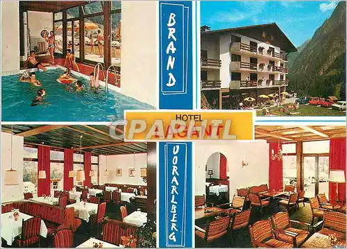 Moderne Karte Hotel Lagant Brand Voralberg Austria