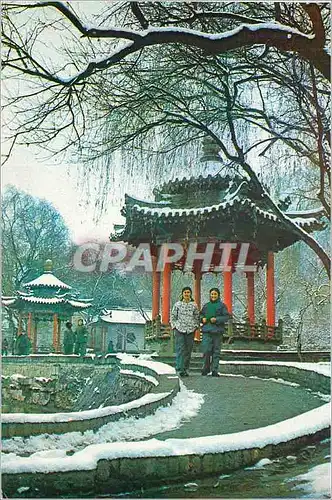 Cartes postales moderne The Pavillon of Rosy Sunset and the Pavillon of Morning Glow