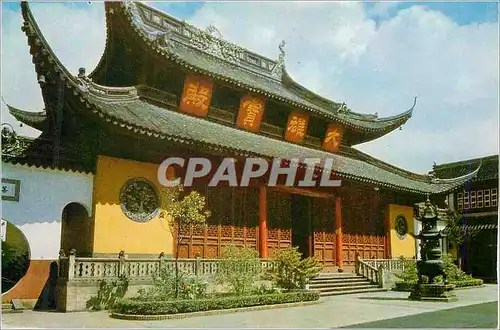 Moderne Karte The Grand Altar for Sakyamuni in the Jade Buddha Temple