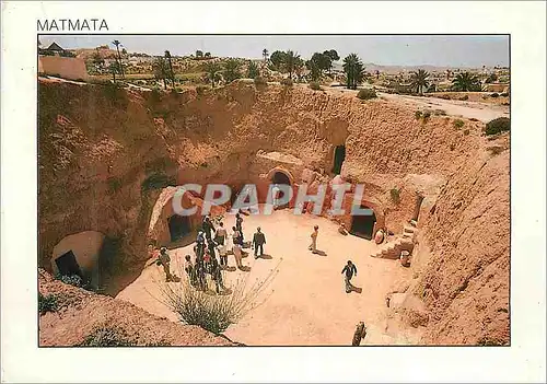 Moderne Karte Matmata Un Hotel Troglodytique