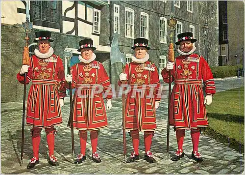 Cartes postales moderne La Tour de Londres Yeomen en Grande Tenue