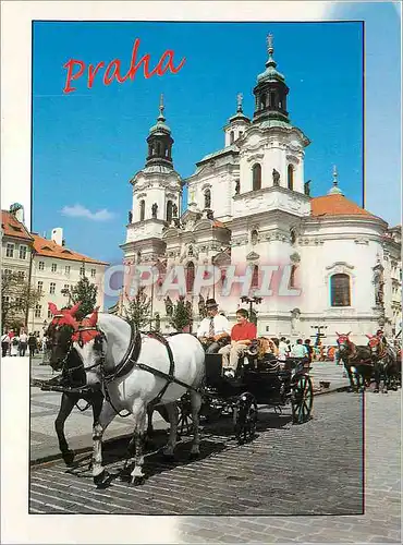 Cartes postales moderne Praha St Nicolas Church