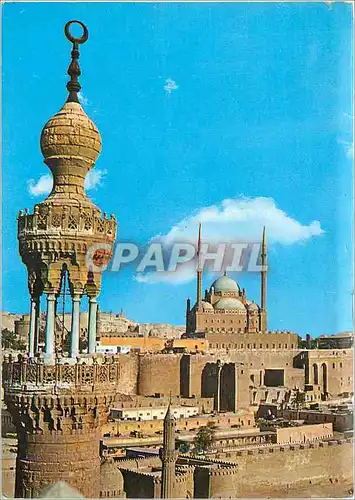 Cartes postales moderne Cairo La Citadelle et Mosquee Mohamed Aly