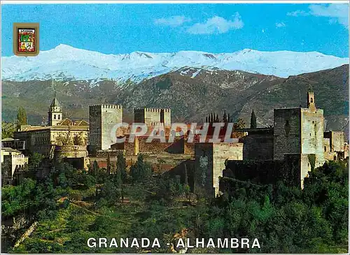 Cartes postales moderne Granada Alhambra Tour de la Vela