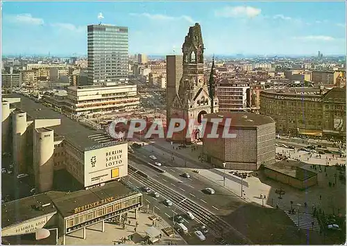 Cartes postales moderne Berlin Gedachtniskirche Und Europa Center