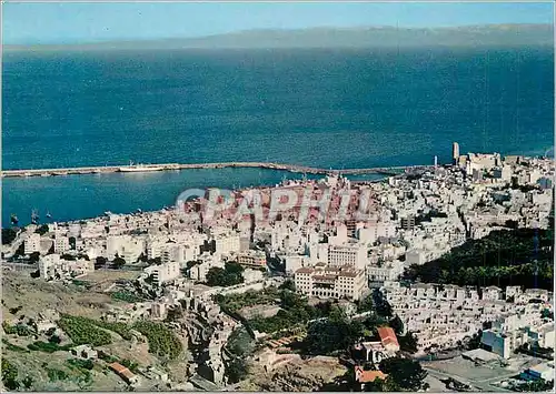 Moderne Karte Santa Cruz de Tenerife Vue Partielle du Port vue Generale