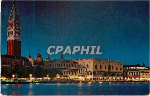 Cartes postales moderne Venezia Vue Generale de Nuit