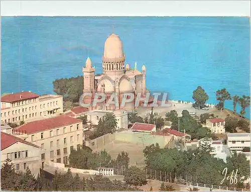 Cartes postales moderne Alger Notre Dame D'Afrique