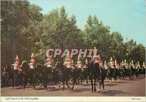 Cartes postales moderne Life Guards in The Mall London Militaria