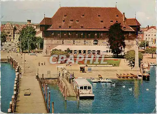 Cartes postales moderne Konstanz Konzilgebaude Bateau