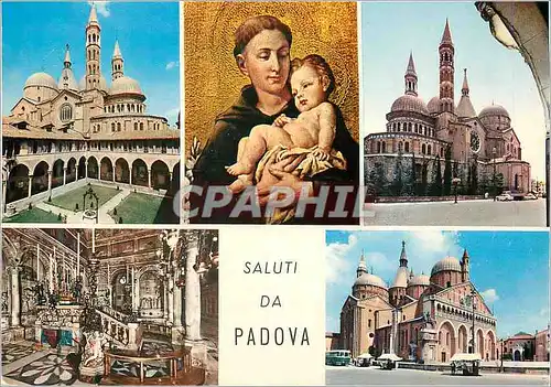 Cartes postales moderne Saluti da Padova