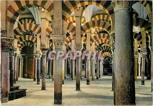 Cartes postales moderne Cordoba la Mezquita Labyrinthe de Colonnes