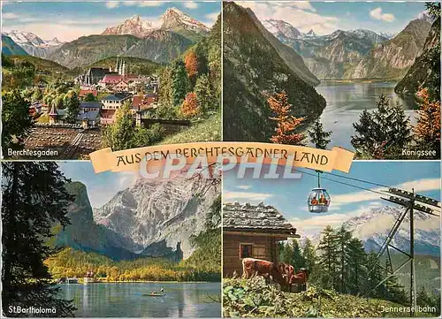 Cartes postales moderne Aus Dem Berchtesgadner Land et ses Environs