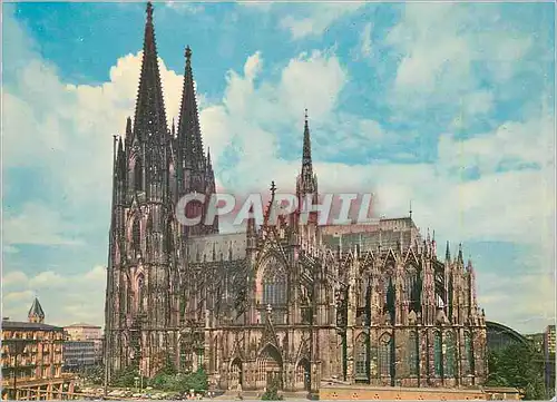 Cartes postales moderne Cologne sur le Rhin La Cathedrale