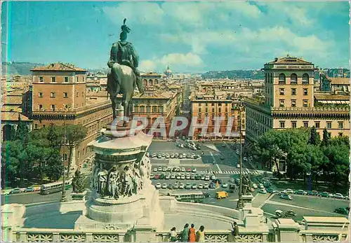 Cartes postales moderne Roma Place Venezia