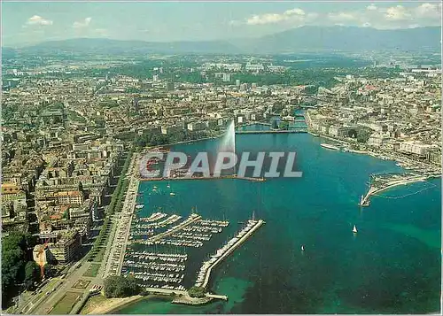 Cartes postales moderne Geneve La Rade