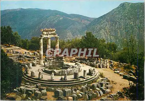 Moderne Karte Delphes La Tholos de Marmaria