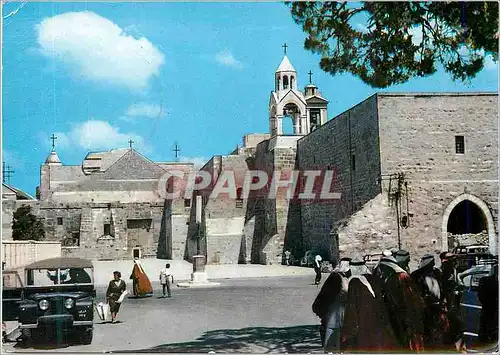 Moderne Karte Bethleem Eglise de la Nativite