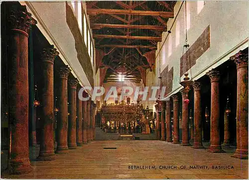 Cartes postales moderne Bethlehem Church of Nativity Basilica