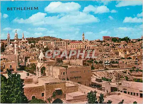 Moderne Karte Bethlehem Vue partielle