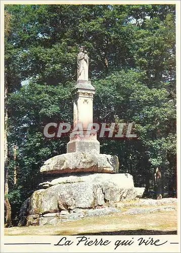 Moderne Karte La Pierre qui Vire (Yonne)