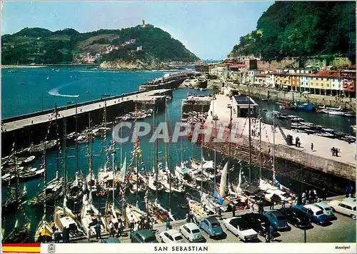 Cartes postales moderne San Sebastian Le Port Bateaux