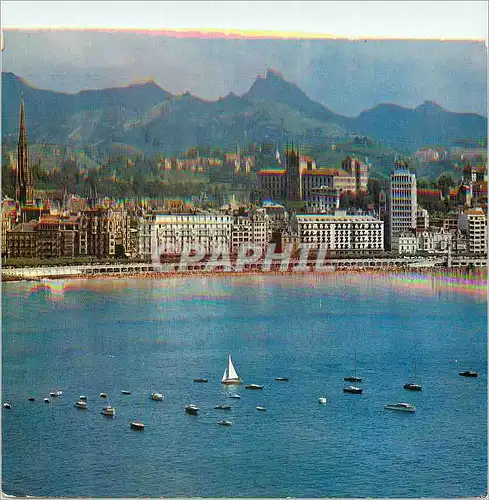 Cartes postales moderne San Sebastian Vue Partiele