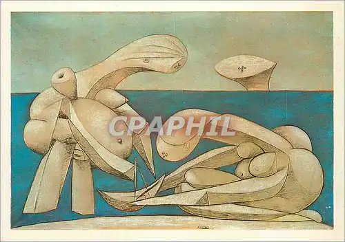 Cartes postales moderne Pablo Picasso La Baignade February 12 1937 Collection Venice