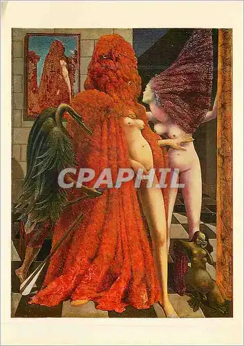 Cartes postales moderne Max Ernst La Toilette de la Maree (The Attirement of the Bride) 1940 Oil on Canvas The Peggy gug