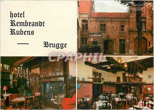 Cartes postales moderne Hotel Rembrandt Rubens Brugge