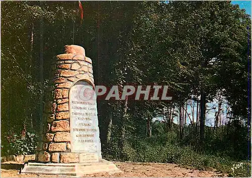 Cartes postales moderne Saulzais le Potier (Cher) Stele Elevee par les Amis du Vieux Saulzais