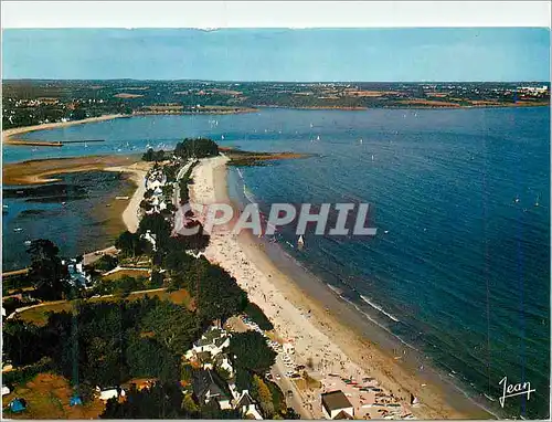 Moderne Karte La Bretagne Le Cap Coz (29 s) La Plage