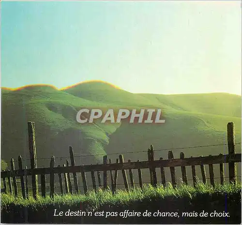 Cartes postales moderne Houtland Brugge Le Destin n'est pas Affaire de Chance Mais de Choix