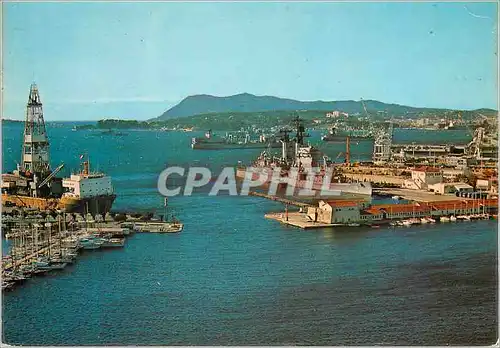 Cartes postales moderne Toulon La Vieille Darse Lumiere et Beaute de la Cote d'Azur Bateaux