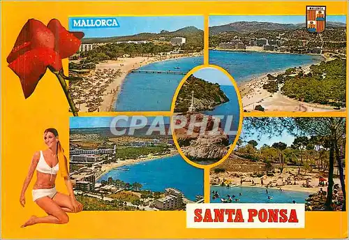 Cartes postales moderne Santa Ponsa Mallorca (Baleares) Espana