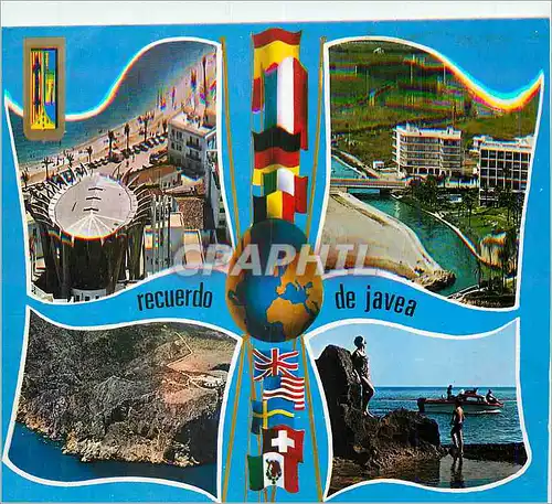 Cartes postales moderne Recuerdo de Javea (Alicante) Divers Aspects