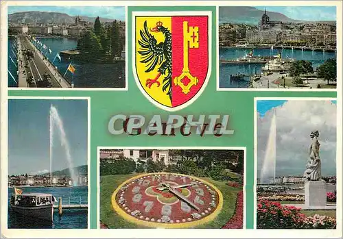 Cartes postales moderne Geneve