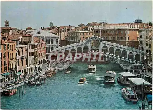 Cartes postales moderne Venezia Pont de Rialto